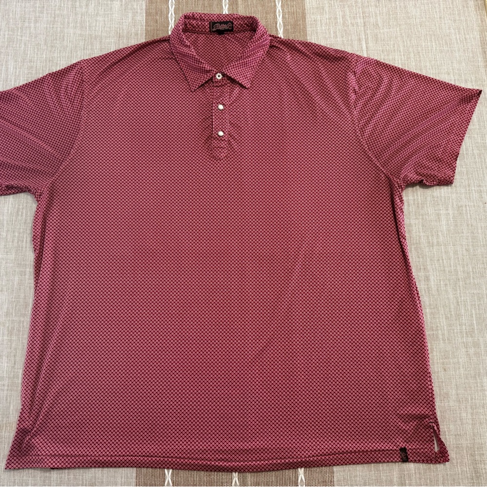 Rafter C Western Pearl Snap Polo. 3XL